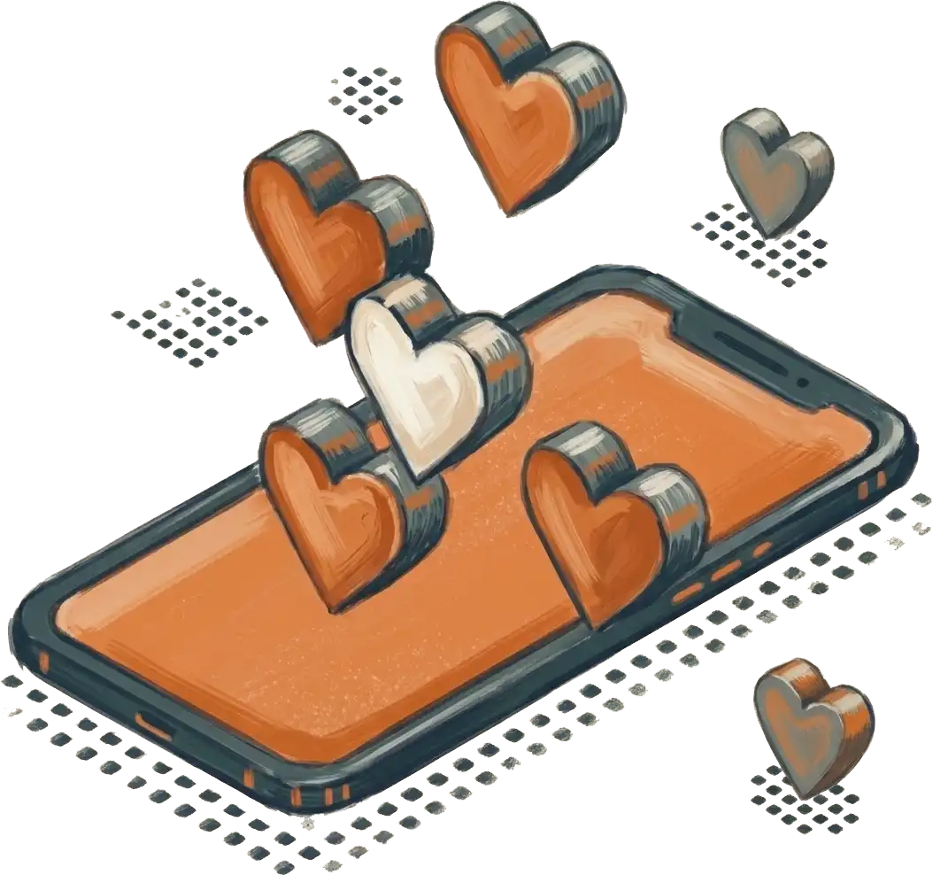 Illustration d'un téléphone
